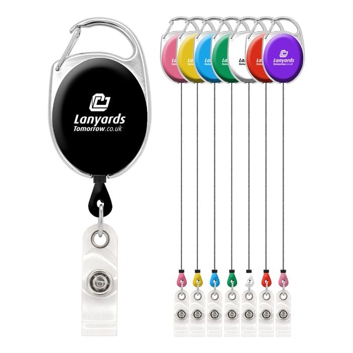 ID Badge Holder with Retractable Lanyard