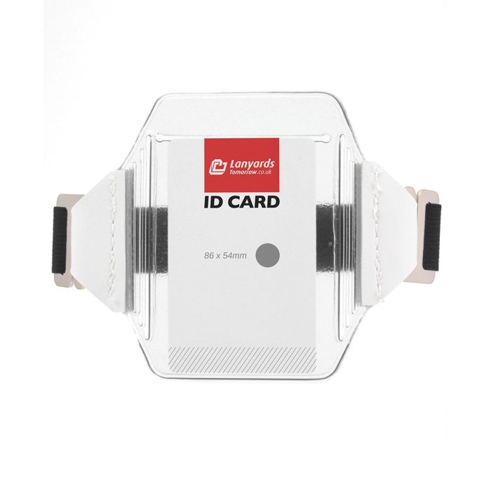 Armband Card Holder Vinyl Vertical For Sia Security