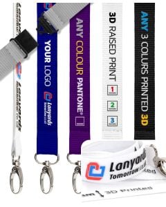 3D Printed Personalised Lanyards 