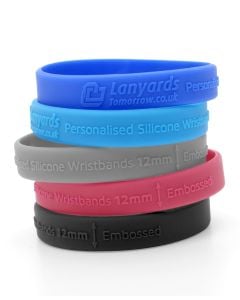 Embossed Silicone Wristbands