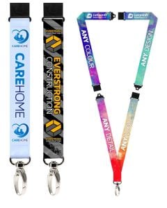 Personalised Lanyards Triple 3 Point Breakaway Sublimation Printed