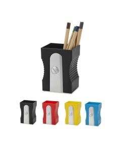 Pencil Sharpener Pen Pot Holder Desk Organiser