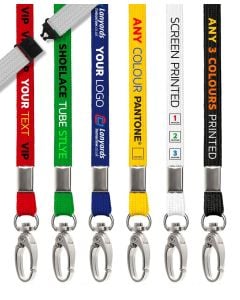Personalised Lanyards Tube