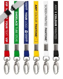 Personalised Lanyards Tubular Custom