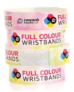 Full-Colour Personalised Tyvek Wristbands