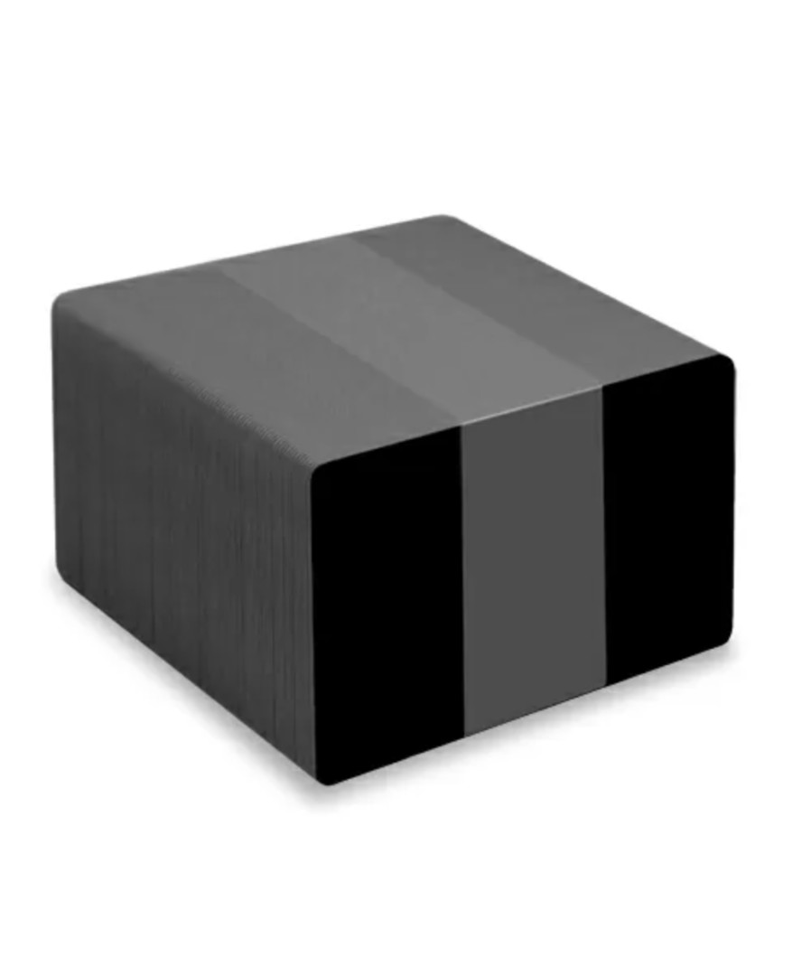 Blank Plastic ID Cards PVC 760 Micron Matt Black Finish