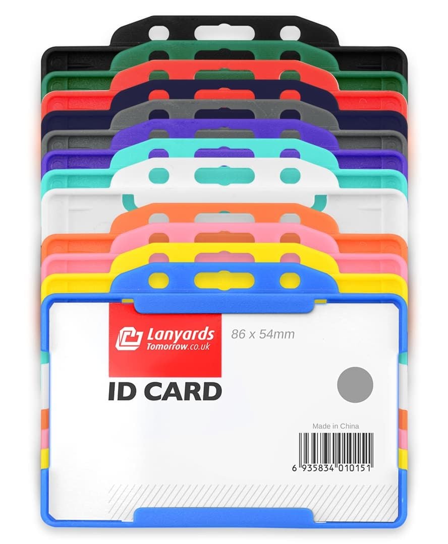 Plastic id card discount