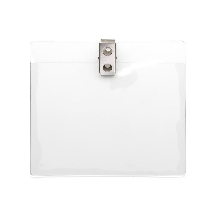 ID Badge Clip And Vinyl Badge Holder No Minimum Order