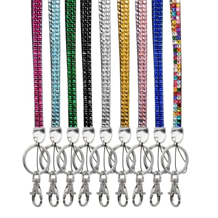 Bling Sparkly Rhinestone Lanyard by Lanyards Tomorrow